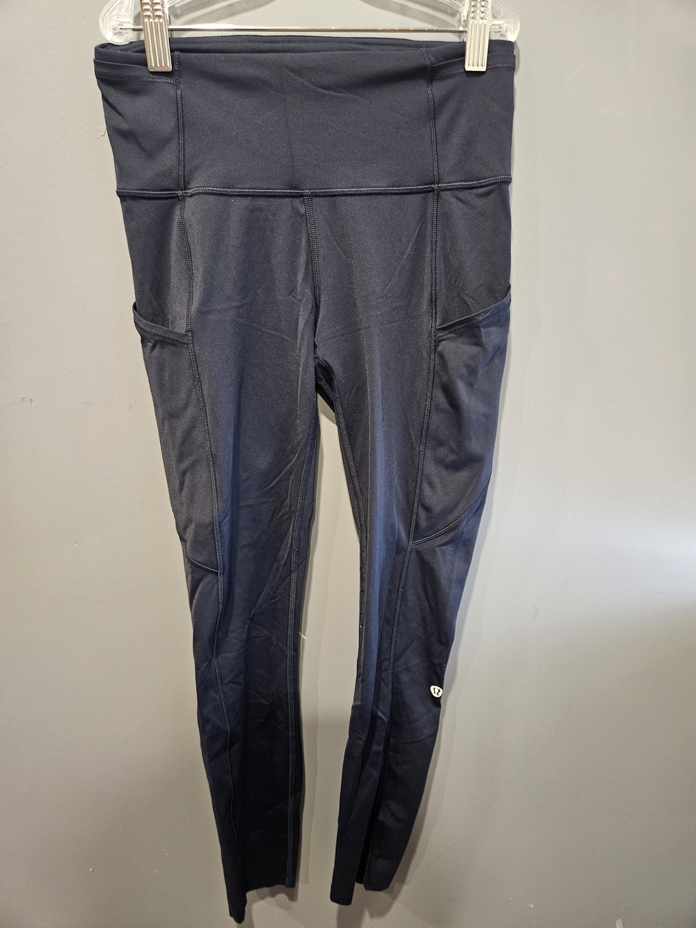 lululemon athletica Navy High-Rise Leggings with Side Pockets